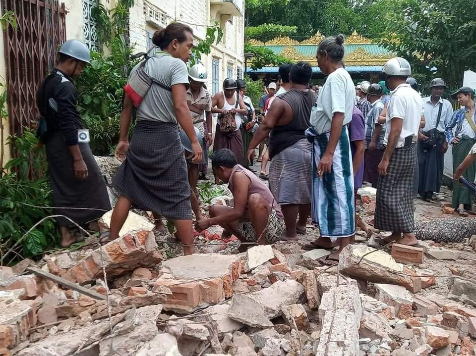 Destroyed Road